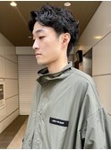 ［men's］色気メンズショートニュアンススタイル/メンズパーマ