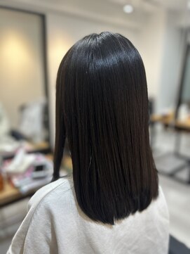 エフフォーユアヘアー 北方店(F for your hair) ミディアムストレート