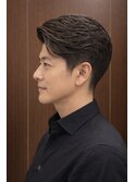 耳だし　メンズ　40代