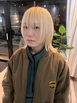 リヨン 錦糸町(Lyon) ウルフカット/顔周りレイヤー/レイヤーカット/ミディアム