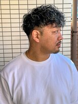 スウェル 押上店(Swell)&nbsp;MEN’S/リバースセンターパート/ニュアンスパーマ/錦糸町駅