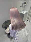 髪質改善＊ホワイトピンク＊【Zina渋谷本店】