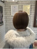 切りっぱなしボブ