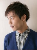 清潔感リクルート短髪ビジネス束感ショート就活ヘアe新所沢