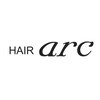 ヘアアーク(HAIR arc)のお店ロゴ