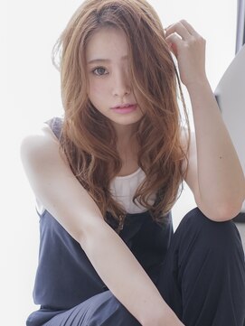 エアー 福岡(AIR) ［air-FUKUOKA　竹石］ ふわっとグレージュロング