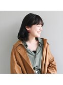 透明感たっぷり暗髪hair