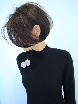 ラウンジ モリオ イケブクロ(Lounge MORIO Ikebukuro) 【morio池袋】大人かわいい可愛い前下がり透け感ショート♪