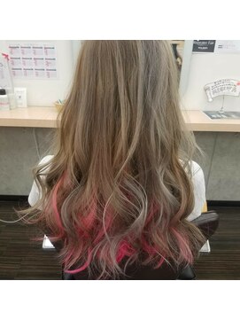 美容室 びゃんびゃん 社店 カラフルカラー/ダブルカラー/ブリーチ