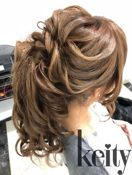 ケイティ(Keity) ポニーテール【TEL予約でお得】ヘアセット¥2300→¥2100
