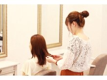 【9～18時】カット+イルミナカラー+髪質改善ハリウッドトリートメント¥16900