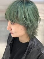 ブラウンズ(BROWNS)&nbsp;スモーキーオリーブ×ダブルカラー