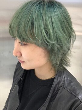 ブラウンズ(BROWNS) スモーキーオリーブ×ダブルカラー