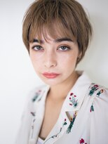 ピズム(PISM)&nbsp;ジェンダーレスイメチェンショート/フォギーベージュ