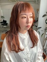 フィル(fil)&nbsp;ウルフレイヤーロング／シアーオレンジ