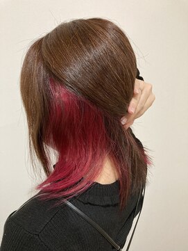 ケイズプラス(K's PLUS) ブリーチ1回インナーカラー