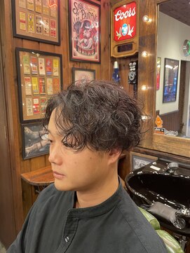 ヘアーデザイン スワロー(hair design Swallow) メンズ　ツイストパーマ
