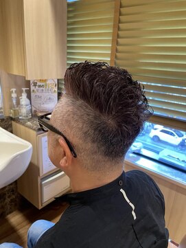 ヘアーモードキクチ 日本橋三越前店 パンクパーマ