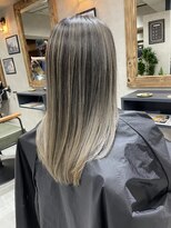 サニー 渋谷(SUNNY) グレーベージュニュアンスカラーアッシュミルクティー