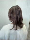 セミロングレイヤー