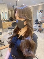 ジーナ 本八幡(Zina)&nbsp;大人かわいい20代30代40代小顔ショコラベージュ　Zina本八幡