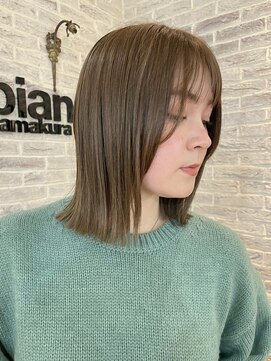 ビアンカ カマクラ(bianca) 《オリーブベージュ》