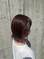 ヘアーディレクションイアス (HAIR DIRECTION eAs) 秋らしいこっくりカラー×外ハネボブ