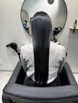 アパートメント オブ ソロン 市川(The Apartment of Solon) 再整ケアカラー(髪質改善タイプ) ブルーブラック/ダークアッシュ