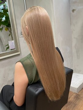 ロナバイソル(lona by SoL) ブリーチカラー/サンドベージュ/ロング