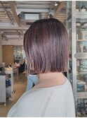 "くびレイヤーエモージュ★マチルダボブインナーグレージュ "