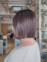 オーガニック リブ 川越(organic+live)&nbsp;"くびレイヤーエモージュ★マチルダボブインナーグレージュ "