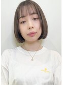 スタイリング簡単！ミニボブ
