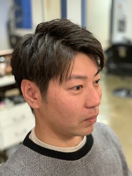 ワンワンオー バーバーショップ 博多店(@110 BARBER SHOP) ビジネスツーブロックスタイル