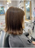 ぷっつんヘアー