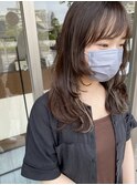 【minim×日比】イヤリングカラー×ふんわりレイヤー