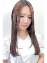 マリブ ヘアリゾート 伊勢崎本店(malibu hair resort) 艶々ストレート
