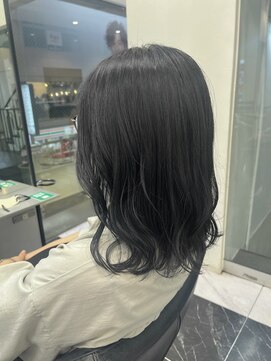 テテ(TETE) 透ける黒髪/ブラックアッシュ