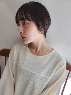 ガーランド (Garland) 小顔カット/前髪カット/ショートボブ/オージュア