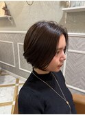 ●杉浦イメチェン外ハネボブ美髪ワイドバングレイヤーショート6