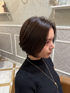 ロンド 銀座(Lond) ●杉浦イメチェン外ハネボブ美髪ワイドバングレイヤーショート6