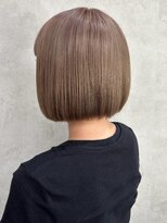 ルノン(LUNON)&nbsp;ホワイトグレージュミニウルフチェリーブラウンデジタルパーマ