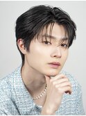 韓国センターパートコンマバングフェザーパーマニュアンスパーマ