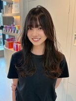 シダ(sida SAIIN) 韓国風ロングハイレイヤー