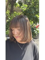 レディアル 大宮(REDEAL ope.)&nbsp;レイヤーカット/白髪ぼかし