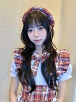 ライン(LINE)&nbsp;韓国風/レイヤー/前髪カット/オリーブ/透明感/ハッシュカット