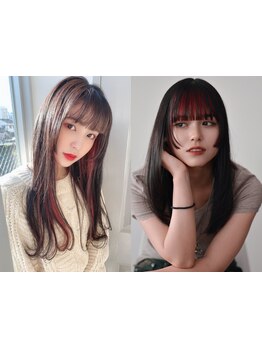 [カット+カラー+Tr\7900~]理想の髪色*ダブルカラー/ハイライト/インナーカラー多数◎湘南台で選ばれるSalon