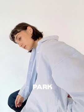パーク(PARK) ミディアムショート耳かけボブショートボブ