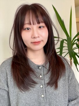 ベイ(BAE) ハッシュカット/ロングレイヤー/10代/20代/30代