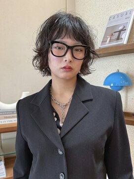 マッシュ 北堀江(MASHU) ボブパーマ ドライパーマ ニュアンスパーマ レイヤーボブ