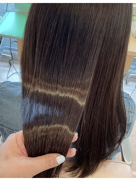 ウェーヴ 浜松小豆餅店(wave) みずみずしい艶髪×縮毛矯正